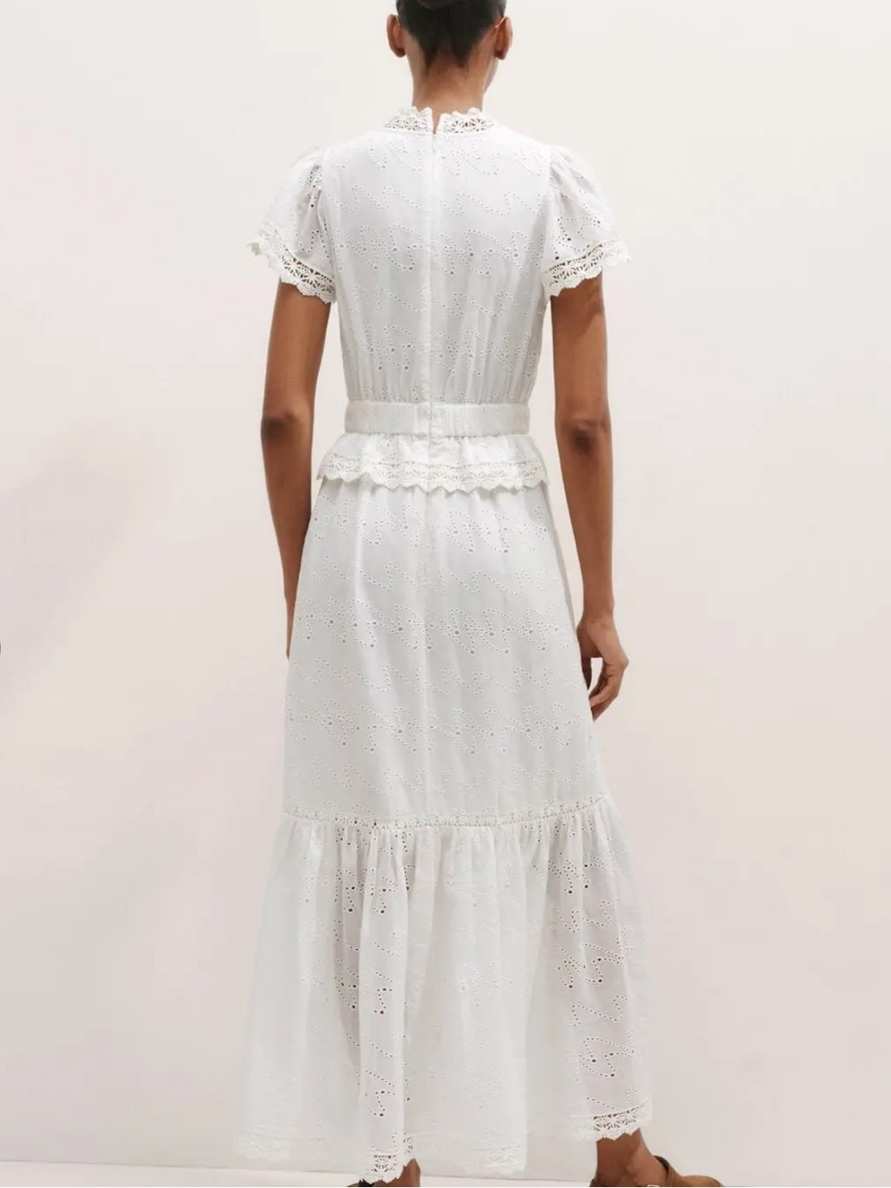 ME+EM Broderie Anglaise Maxi Dress - Picture 4 of 11